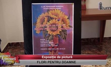 Expozitie de pictura: Flori pentru doamne