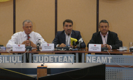 Conferinta de presa 08 09 2016 Consiliul Judetean Neamt