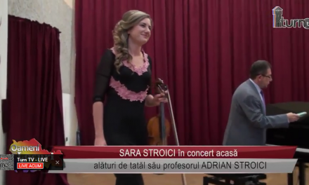 Sara Stroici in concert acasa