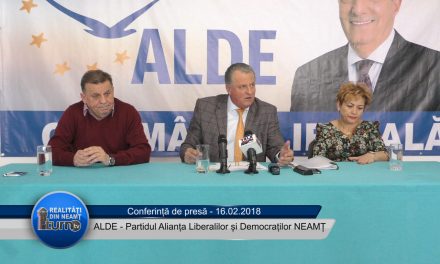 Conferință de presă ALDE – Partidul Alianța Liberalilor si Democraților 16.02.2018