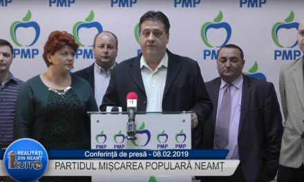 Conferință de presă PMP Neamț – 08.02.2019