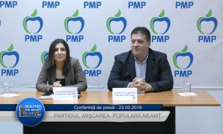 Conferință de presă PMP Neamț – 23.02.2019