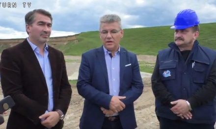 Vizita ministrului Ioan Deneș la lucrările hidrotehnice de la Slobozia, Neamț 23.05.2019