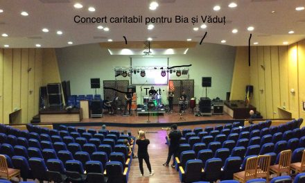 Concert caritabil pentru BIA și VLĂDUȚ