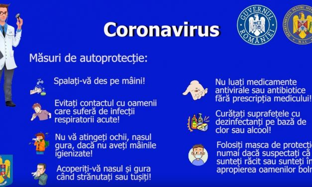 Măsuri de autoprotecție #coronavirus