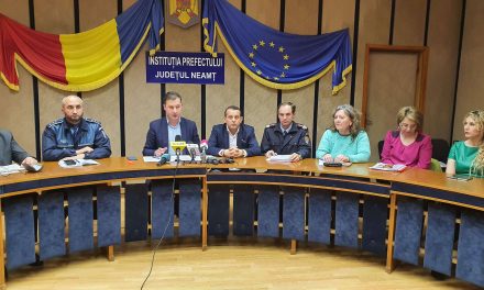 Conferință de presă legată de măsurile luate în județul Neamț, legate de gestionarea epidemiei de coronavirus – 10.03.2020