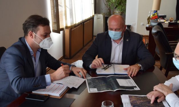 Primarul Dragoș Chitic și prefectul George Lazăr – front comun pentru prevenirea inundațiilor