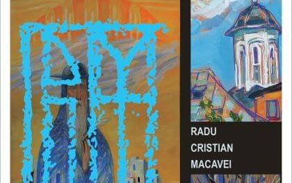 Expoziție de pictură Radu Cristian Macavei, la Biblioteca Județeană