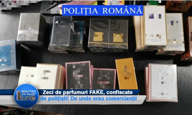 Zeci de parfumuri FAKE, confiscate de polițiști!