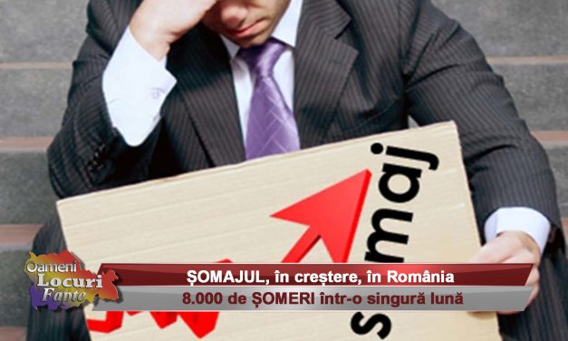 ȘOMAJUL, în creștere, în România – 8.000 de ȘOMERI într-o singură lună