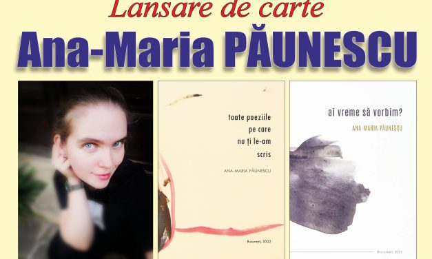 Două cărți de Ana-Maria Păunescu